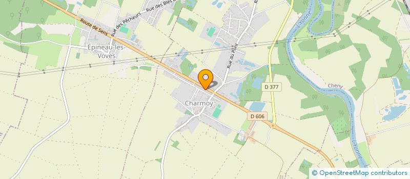 localisation de l'entreprise MONSIEUR GHEORGHE POPA  CHARMOY