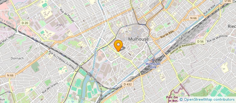 localisation de l'entreprise MONSIEUR GHEORGHE PUSCHITA  MULHOUSE