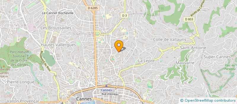 localisation de l'entreprise MONSIEUR GHEORGHE RAICEA  CANNES