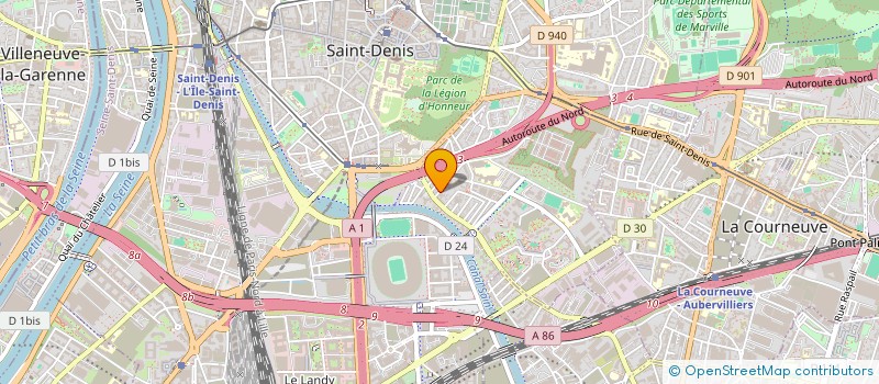 localisation de l'entreprise MONSIEUR GHEORGHE RUSU à SAINT-DENIS