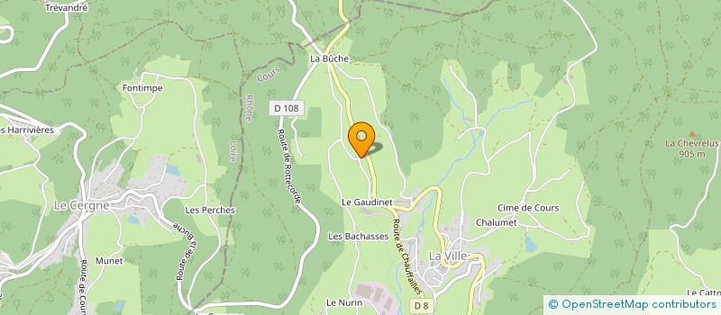 localisation de l'entreprise MONSIEUR GHEORGHE RUSU  COURS