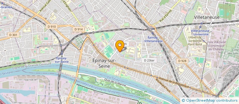 localisation de l'entreprise MONSIEUR GHEORGHE RUSU  EPINAY-SUR-SEINE