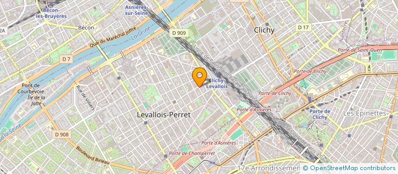 localisation de l'entreprise MONSIEUR GHEORGHE SERBAN à LEVALLOIS PERRET