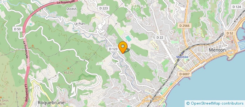 localisation de l'entreprise MONSIEUR GHEORGHE SIMA  MENTON