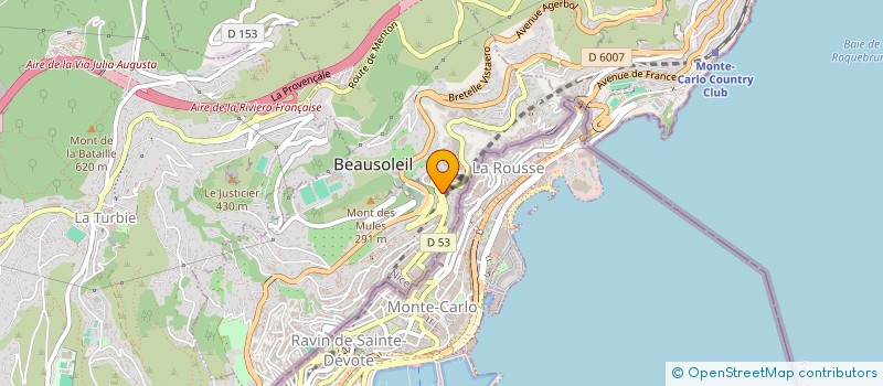 localisation de l'entreprise MONSIEUR GHEORGHE SPATARI  BEAUSOLEIL