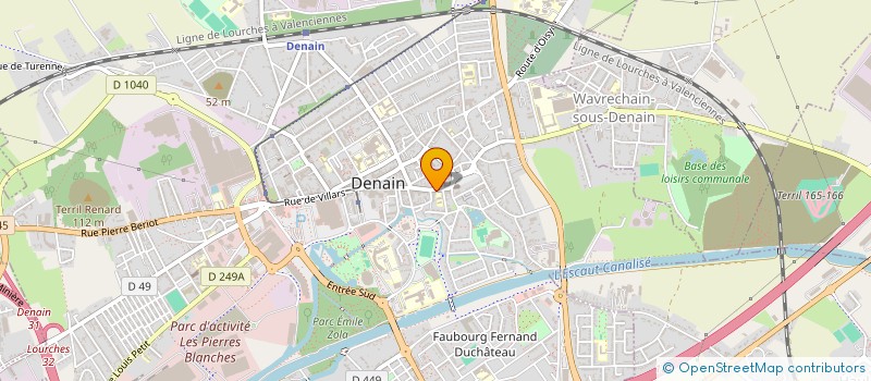 localisation de l'entreprise MONSIEUR GHEORGHE STANESCU  DENAIN