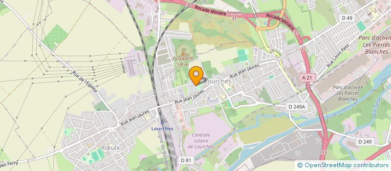 localisation de l'entreprise MONSIEUR GHEORGHE STANESCU  LOURCHES