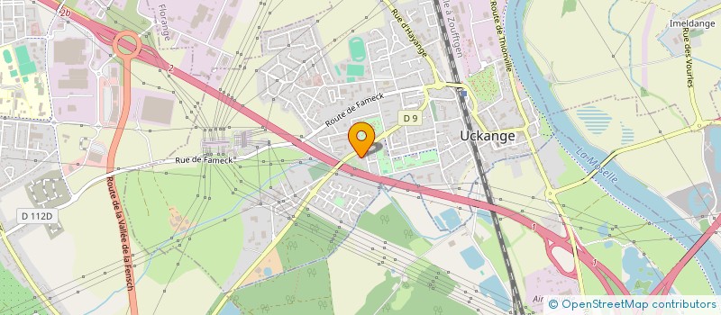 localisation de l'entreprise MONSIEUR GHEORGHE STEJAR  UCKANGE