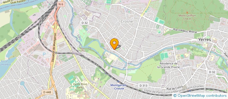 localisation de l'entreprise MONSIEUR GHEORGHE STRELTOV  CROSNE