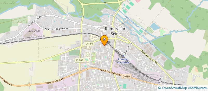 localisation de l'entreprise MONSIEUR GHEORGHE SUVARI à ROMILLY-SUR-SEINE