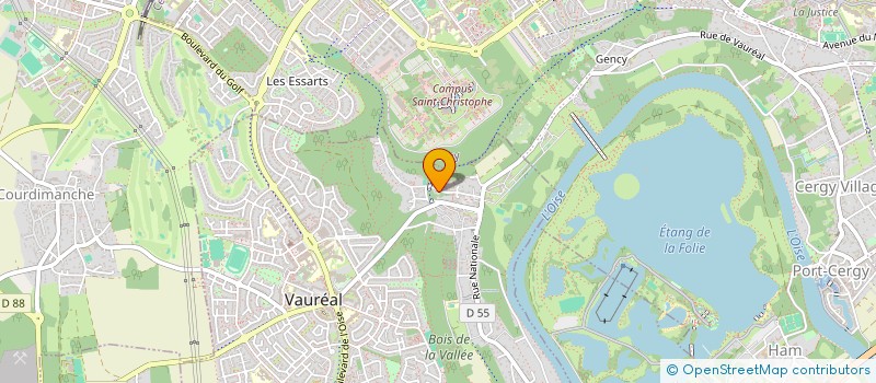 localisation de l'entreprise MONSIEUR GHEORGHE SZTAN à VAUREAL