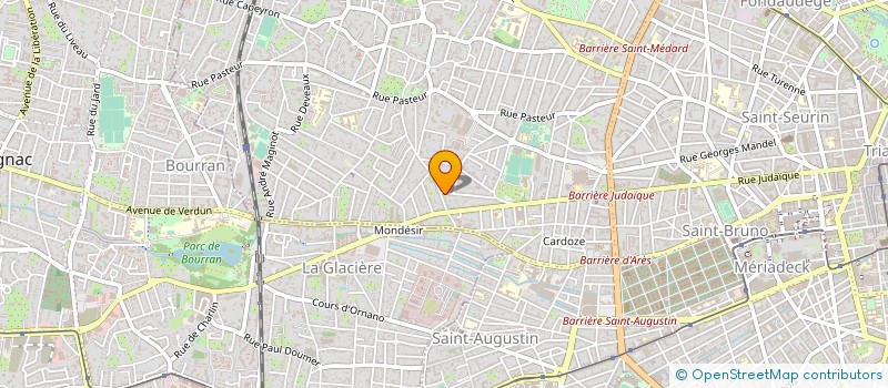 localisation de l'entreprise MONSIEUR GHEORGHE TOFAN à BORDEAUX