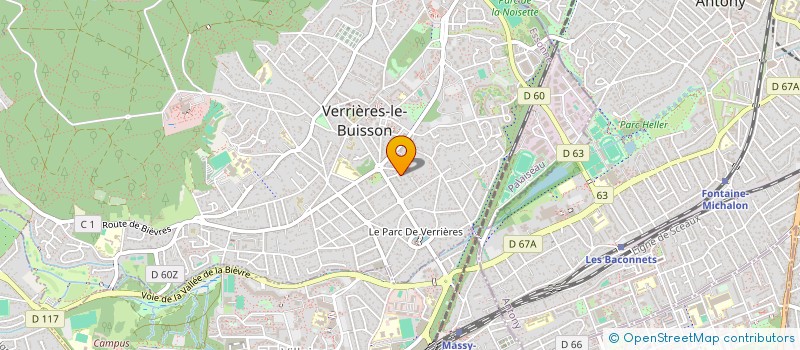 localisation de l'entreprise MONSIEUR GHEORGHE TUDOSE à VERRIERES-LE-BUISSON