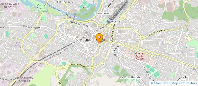 localisation de l'entreprise MONSIEUR GHEORGHE TURTUREAN à ANGOULEME