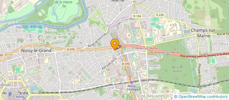 localisation de l'entreprise MONSIEUR GHEORGHE URSU à NOISY-LE-GRAND
