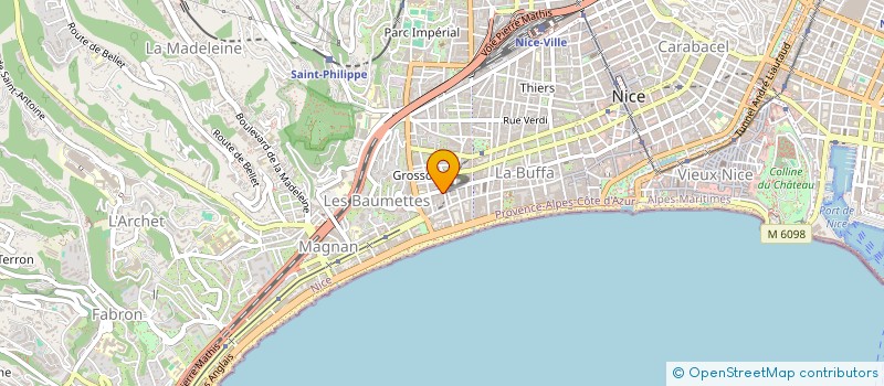 localisation de l'entreprise MONSIEUR GHEORGHII POMPAS  NICE