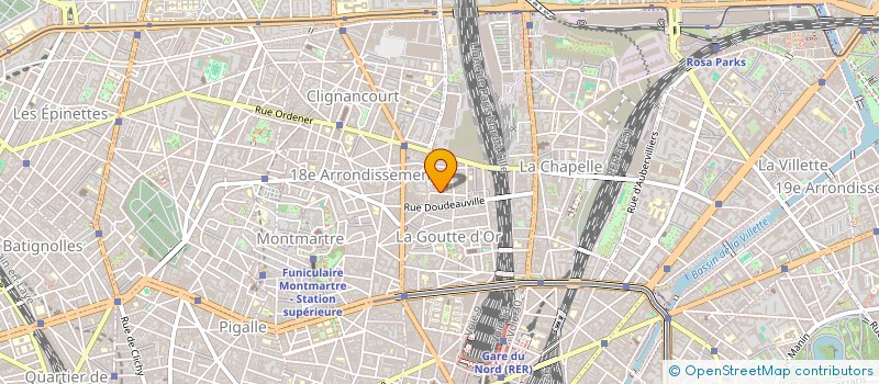 localisation de l'entreprise MONSIEUR GHEORGHITA COJOCARIU  MONTREUIL