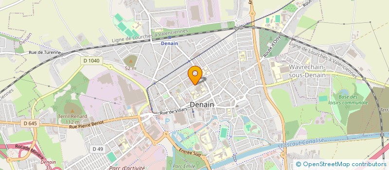 localisation de l'entreprise MONSIEUR GHEORGHITA LUNGU  DENAIN