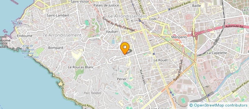 localisation de l'entreprise MONSIEUR GHEORGUE GUZUN  MARSEILLE