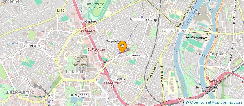 localisation de l'entreprise MONSIEUR GHIASSE CHALABI  TOULOUSE