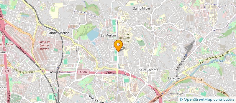 localisation de l'entreprise MONSIEUR GHILAS HADJ-ALI  MARSEILLE