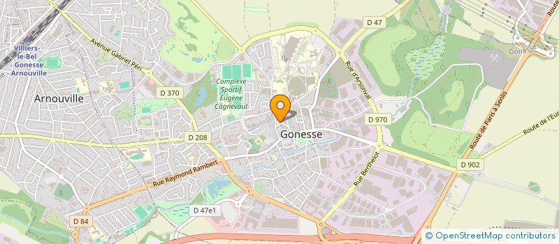 localisation de l'entreprise MONSIEUR GHILBANE SAID ALI  LE THILLAY