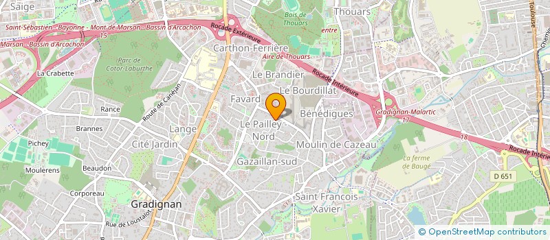 localisation de l'entreprise MONSIEUR GHILES BOUSSOUM  SAINT-MEDARD-D'EYRANS