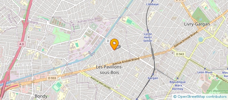 localisation de l'entreprise MONSIEUR GHILES HADJ BENABDELMOULA à LES PAVILLONS-SOUS-BOIS