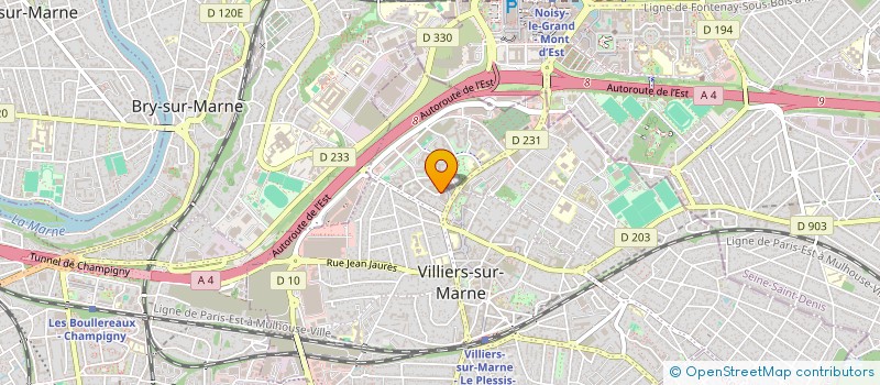 localisation de l'entreprise MONSIEUR GHILES LOUNIS  VILLIERS-SUR-MARNE