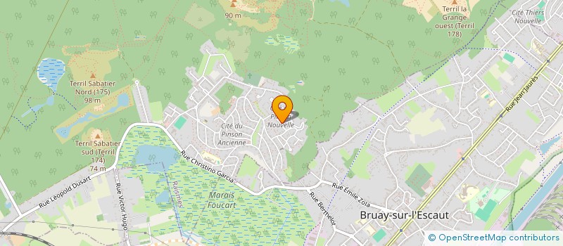 localisation de l'entreprise MONSIEUR GHILES SALHI  RAISMES