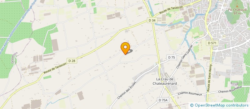 localisation de l'entreprise MONSIEUR GHIORGHE URSU  CHATEAURENARD