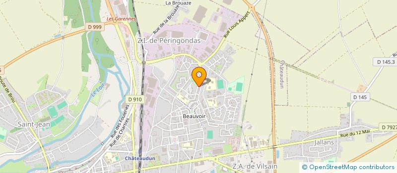 localisation de l'entreprise MONSIEUR GHIRAT SHAH SHINWARI à CHATEAUDUN