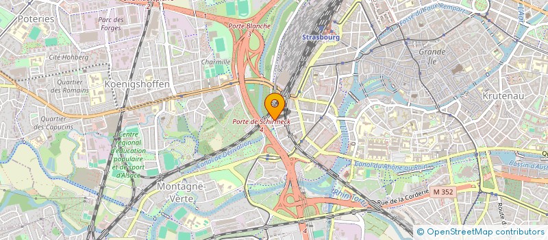 localisation de l'entreprise MONSIEUR GHISLAIN ABOUDOU à STRASBOURG