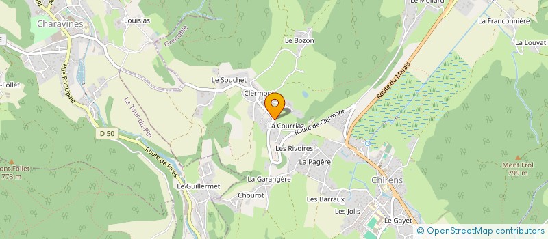 localisation de l'entreprise MONSIEUR GHISLAIN AGNIEL  MONTELEGER