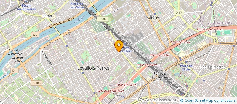 localisation de l'entreprise MONSIEUR GHISLAIN ANDRE à LEVALLOIS-PERRET
