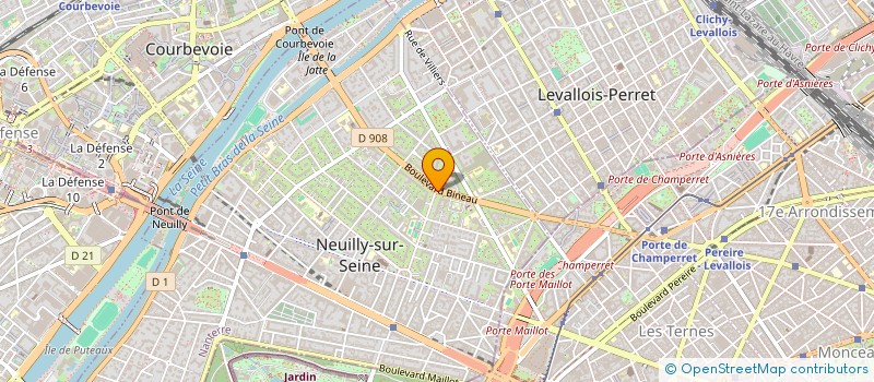 localisation de l'entreprise MONSIEUR GHISLAIN ANDRE DAVAL à NEUILLY-SUR-SEINE