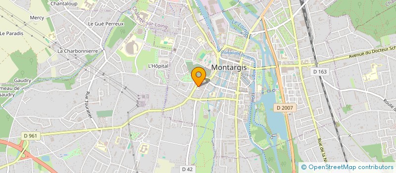 localisation de l'entreprise MONSIEUR GHISLAIN ASSENI NGBOH à MONTARGIS