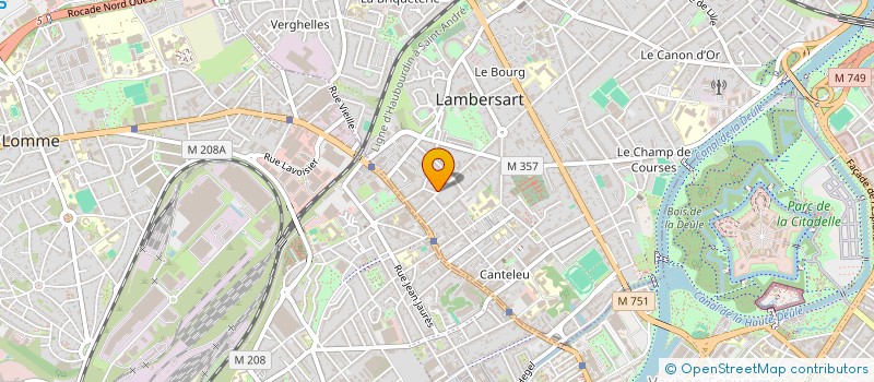 localisation de l'entreprise MONSIEUR GHISLAIN BAILLY à LAMBERSART