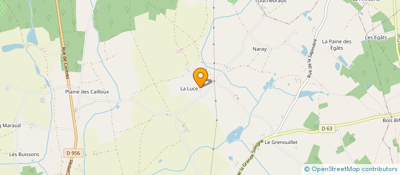 localisation de l'entreprise MONSIEUR GHISLAIN BIETTE  CHEMERY