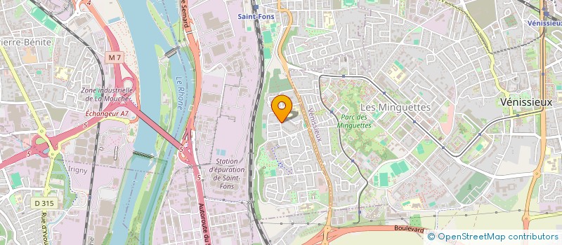 localisation de l'entreprise MONSIEUR GHISLAIN BOGHOSSIAN  SAINT-FONS