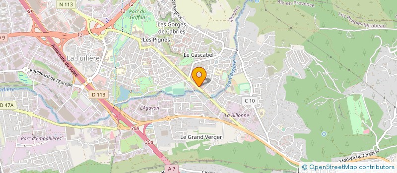 localisation de l'entreprise MONSIEUR GHISLAIN BONNEFONT à VITROLLES