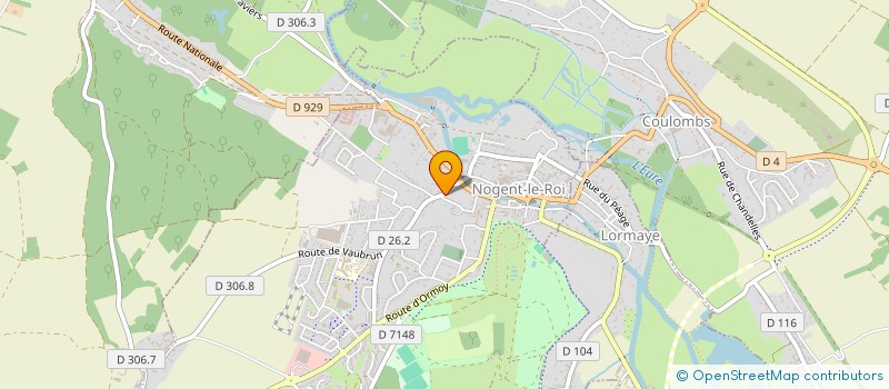 localisation de l'entreprise MONSIEUR GHISLAIN BOURBON à NOGENT-LE-ROI