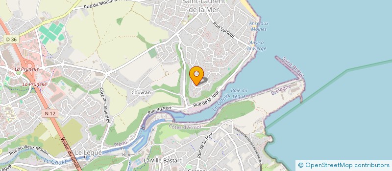 localisation de l'entreprise MONSIEUR GHISLAIN BOURGEAIS à PLERIN