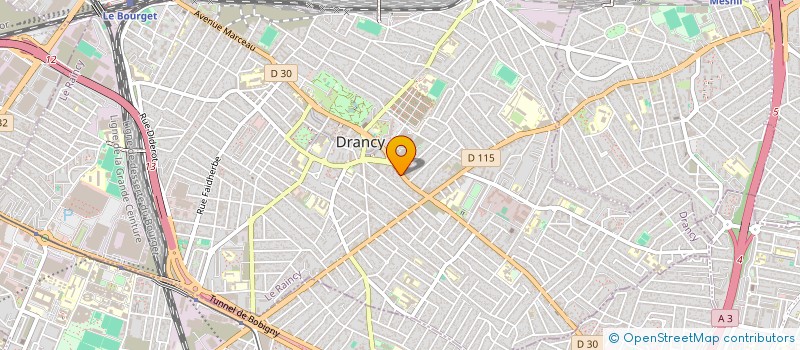 localisation de l'entreprise MONSIEUR GHISLAIN BRAMANTE à DRANCY