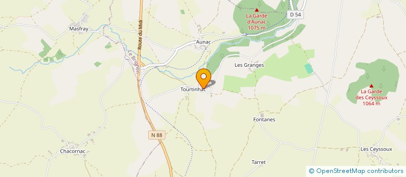 localisation de l'entreprise MONSIEUR GHISLAIN BRINGER  BAINS