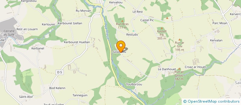 localisation de l'entreprise MONSIEUR GHISLAIN COQUARD à SAINT-PEVER