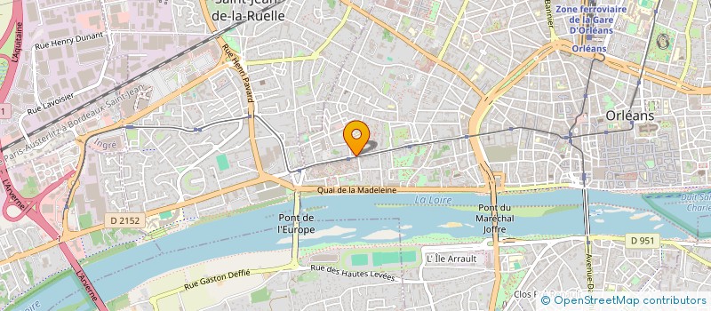 localisation de l'entreprise MONSIEUR GHISLAIN DESCLEE DE MAREDSOUS à ORLEANS