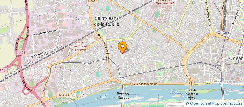 localisation de l'entreprise MONSIEUR GHISLAIN DIDA à ORLEANS