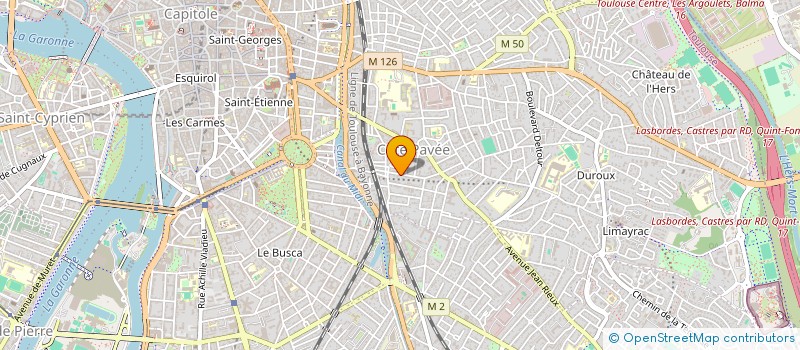localisation de l'entreprise MONSIEUR GHISLAIN DREYER à TOULOUSE