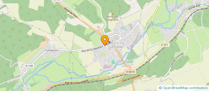 localisation de l'entreprise MONSIEUR GHISLAIN DUPRESSOIR  FLEURY-SUR-ANDELLE